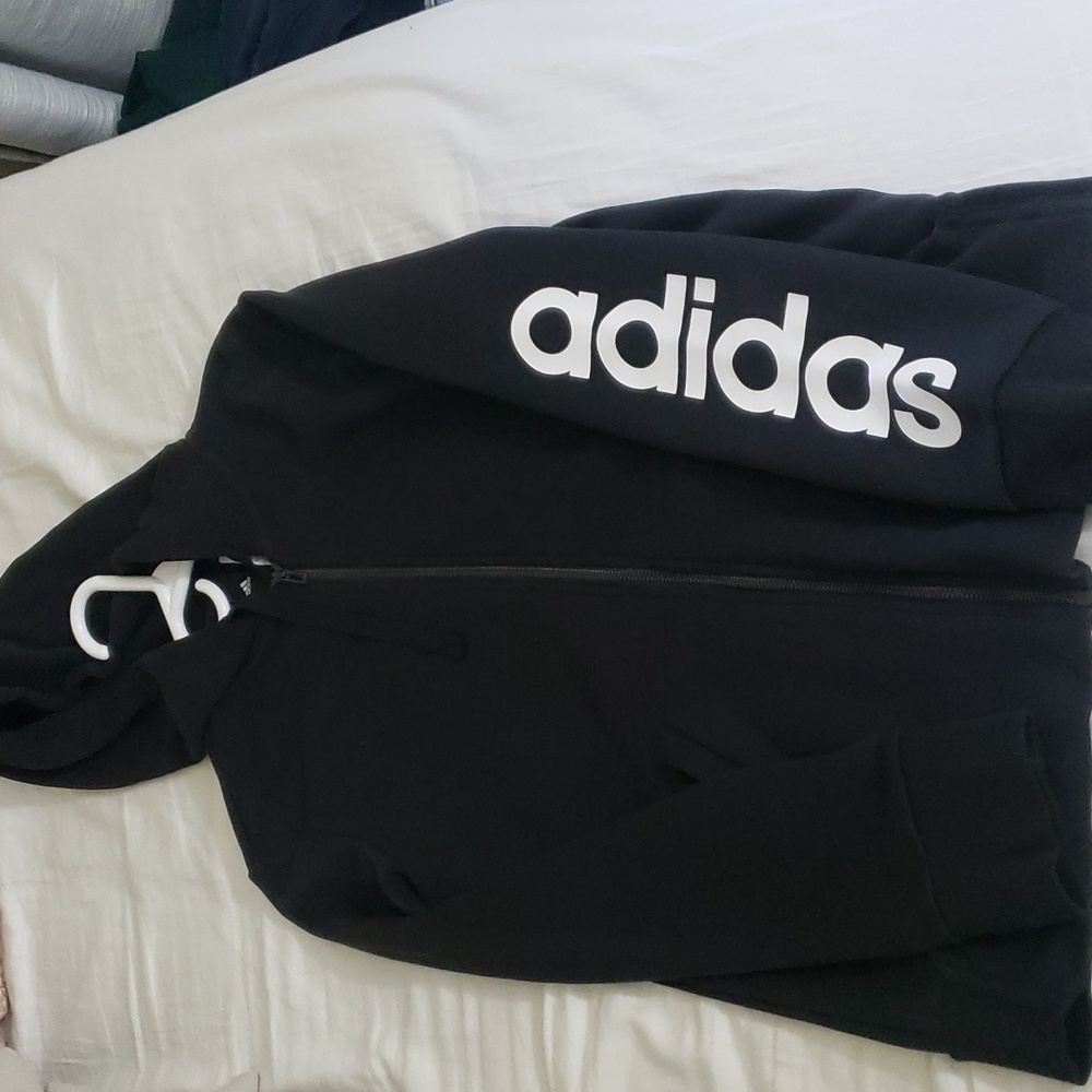 Adidas zip up hoodie